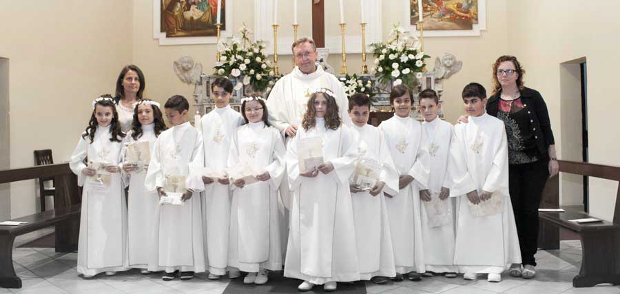 Bambini di prima Comunione