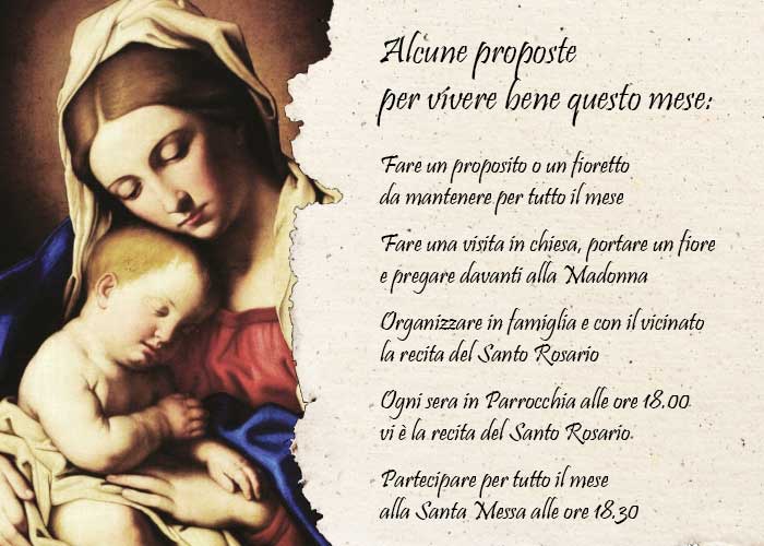 Proposte per vivere bene il mese di maggio